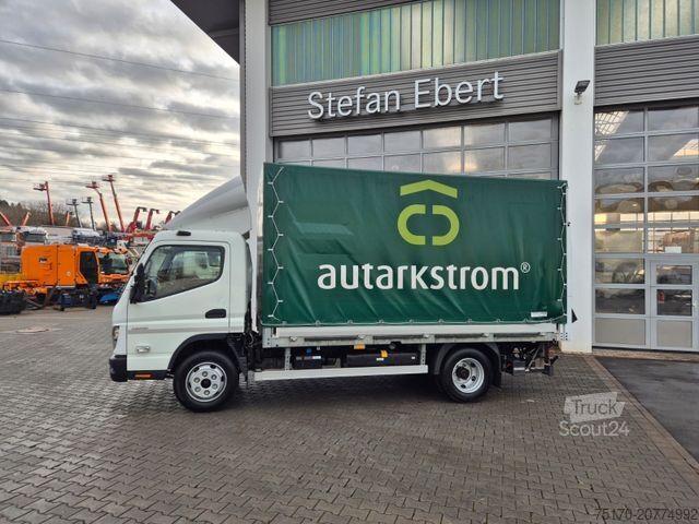 Furgone centinato MITSUBISHI Canter 7C15 LBW Klima Navi Kamera AHK