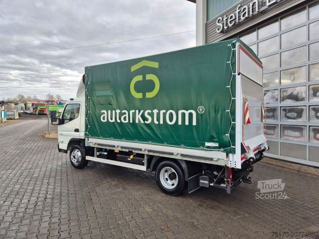 Furgone centinato MITSUBISHI Canter 7C15 LBW Klima Navi Kamera AHK