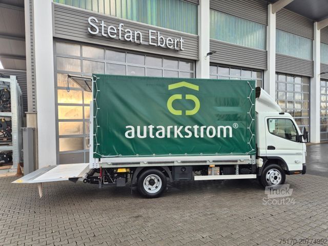 Furgone centinato MITSUBISHI Canter 7C15 LBW Klima Navi Kamera AHK