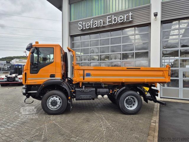 Autocarro ribaltabile IVECO ML150E28W 4x4 Meiller Dreiseitenkipper 2xAHK