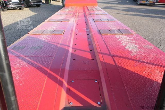 Zema profila puspiekabe GVN 4GVN, Lenk-Lift, hydr. Rampen, Verbreiterbar