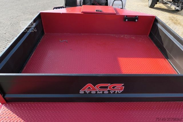 Zema profila puspiekabe GVN 4GVN, Lenk-Lift, hydr. Rampen, Verbreiterbar