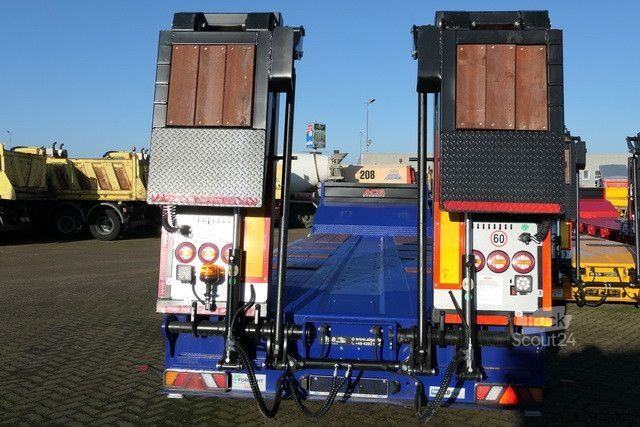 Zema profila puspiekabe GVN 4GVN, Verbreiterbar, hydr. Rampen, Lift-Lenk