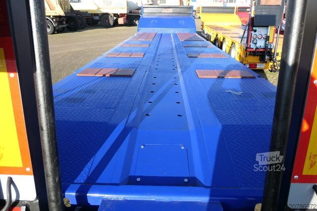 Zema profila puspiekabe GVN 4GVN, Verbreiterbar, hydr. Rampen, Lift-Lenk