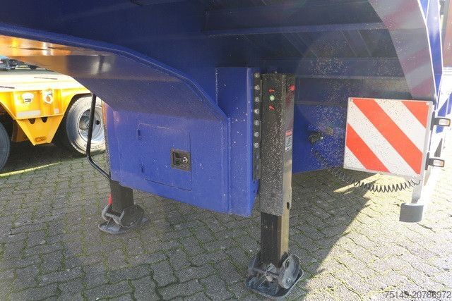 Zema profila puspiekabe GVN 4GVN, Verbreiterbar, hydr. Rampen, Lift-Lenk