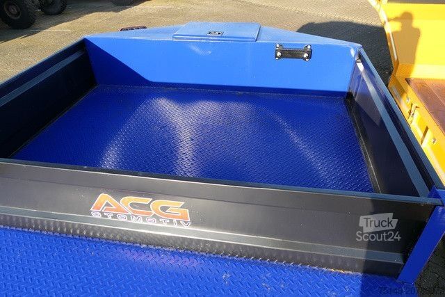 Zema profila puspiekabe GVN 4GVN, Verbreiterbar, hydr. Rampen, Lift-Lenk