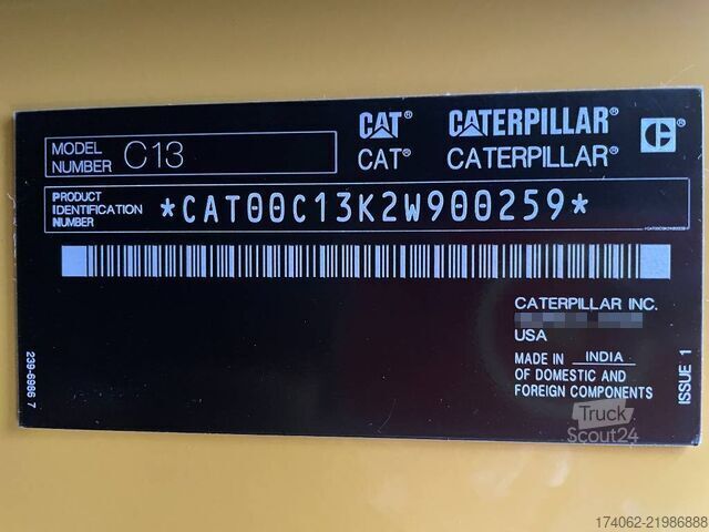 Agregado Caterpillar DE400E0 - C13 - 400kVA Generator - DPX-18023