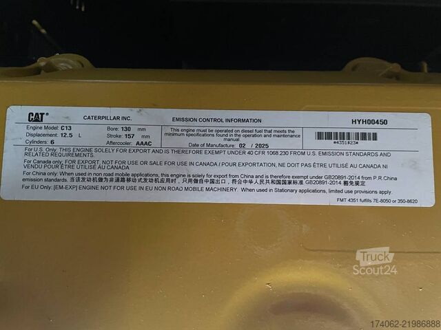Agregado Caterpillar DE400E0 - C13 - 400kVA Generator - DPX-18023