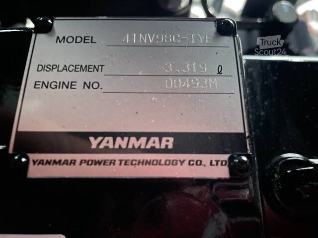 Granulats Yanmar 4TNV98C - 33 kVA - Stage V Genset - DPX-19909