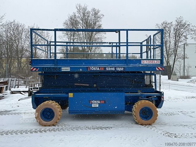 Nůžkový zvedací stůl Holland-Lift Q 135 El 24 (15m)