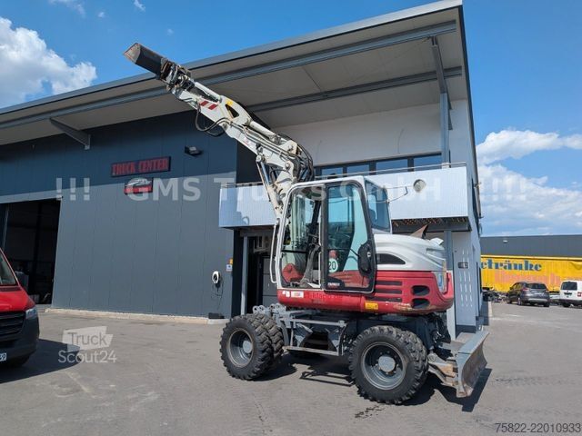 Ratinis ekskavatorius TAKEUCHI TB 295 W / POWERTILT OQ45 / Planierschild