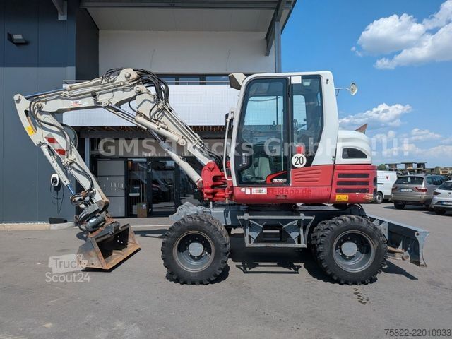 Ratinis ekskavatorius TAKEUCHI TB 295 W / POWERTILT OQ45 / Planierschild