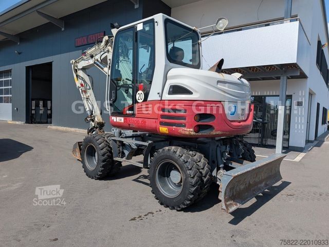 Ratinis ekskavatorius TAKEUCHI TB 295 W / POWERTILT OQ45 / Planierschild