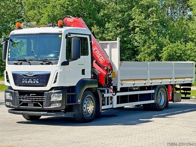Krautuvas sumontuotas ant sunkvežimio MAN TGS 18.360 * FASSI F135A.2.22 + FUNK *TOPZUSTAND