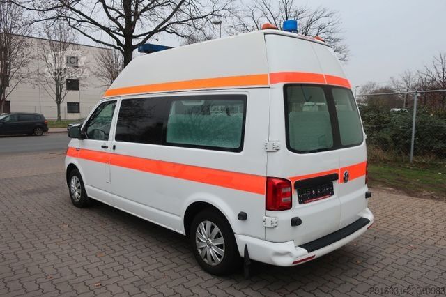 Gasilsko vozilo VOLKSWAGEN T6 Transporter Hochdach lang/KTW/Klima/Automatik
