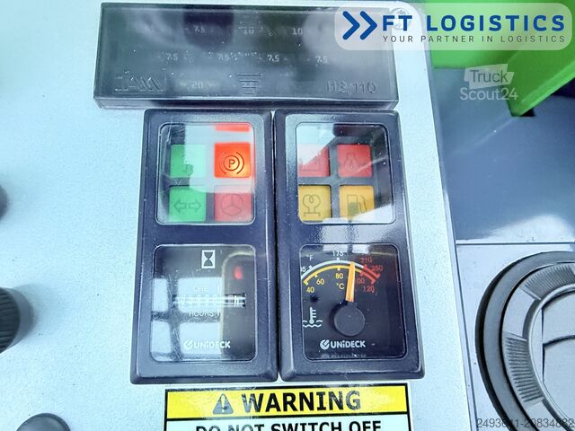 4-way forklift Combilift C4000 TRIPLEX 6900 GAS FREE LIFT CABIN