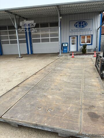 Swap body platform Wecon verzinkte Plattform 28 Zurringe