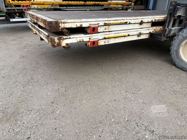 Swap body open Krone BDF 7,45m Plattform mehrfach 2013