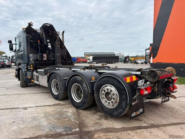 Scania R 500 8x4*4 HIAB 166E-5 / KONTÉNEREMELŐ, L=5200 mm Scania R 500 8x4*4 HIAB 166E-5 / HOOK LIFT L=5200 mm