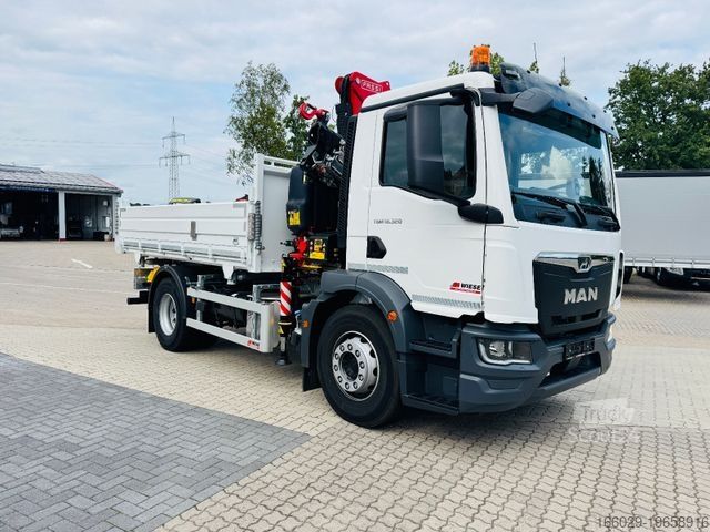 Autokran MAN 18.320 4x2 mit Fassi Ladekran Sofort Verfügbar