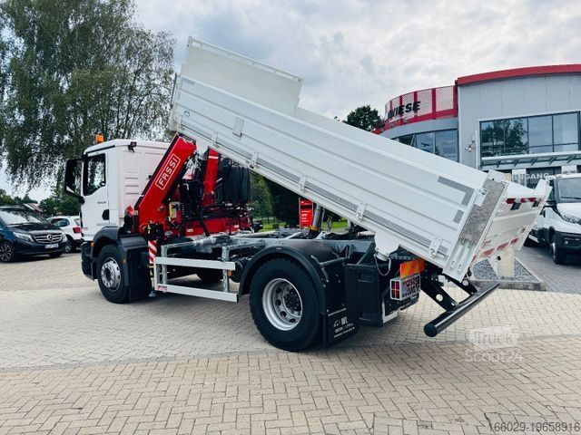 Autokran MAN 18.320 4x2 mit Fassi Ladekran Sofort Verfügbar