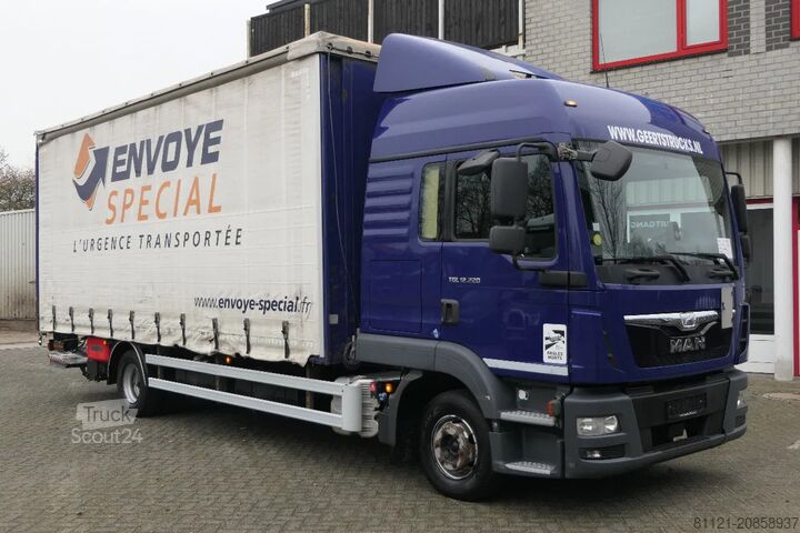 Bâche coulissante MAN TGL 12.220 | Tautliner | 12Ton | 640280Km | 201...