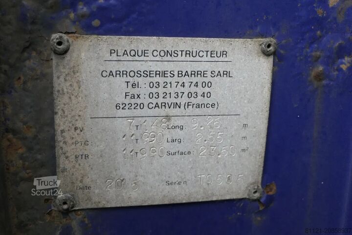 Bâche coulissante MAN TGL 12.220 | Tautliner | 12Ton | 640280Km | 201...