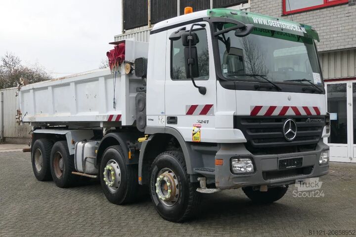 Benne Mercedes-Benz Actros 3241 | 8X4 | 2 Side Tipper | 500737Km | ...