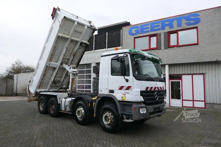 Benne Mercedes-Benz Actros 3241 | 8X4 | 2 Side Tipper | 500737Km | ...
