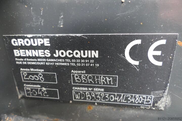 Benne Mercedes-Benz Actros 3241 | 8X4 | 2 Side Tipper | 500737Km | ...