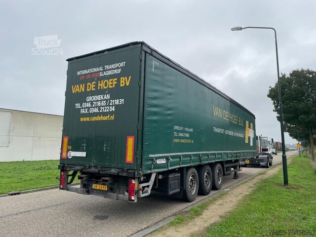 Lonas correderas Schmitz SCS 24/L - 13.62 E B (S01) Kooiaap / SAF Axle /...