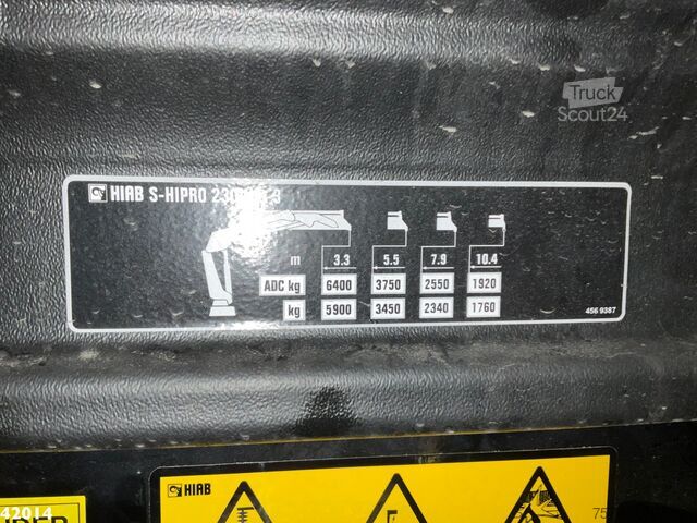 Vozidlo na zber odpadu DAF FAN CF 340 Hiab 23 ton/meter laadkraan Welvaart...