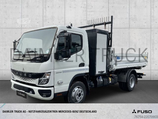 Kolmisuuntainen kippiauto FUSO Mitsubishi Canter 9C18 AMT Meiller Kipper Roadbox