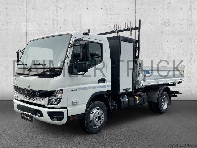 Kolmisuuntainen kippiauto FUSO Mitsubishi Canter 9C18 AMT Meiller Kipper Roadbox