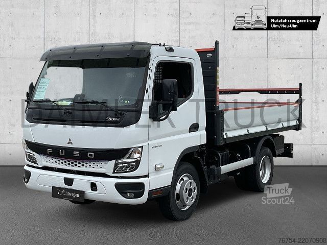 Самосвал-фургон FUSO Mitsubishi eCanter 4S15 S-Bat Kipper Klima AHK