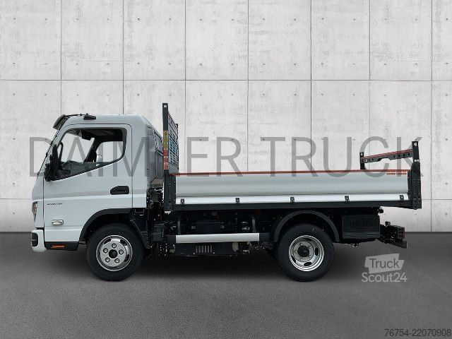 Самосвал-фургон FUSO Mitsubishi eCanter 4S15 S-Bat Kipper Klima AHK