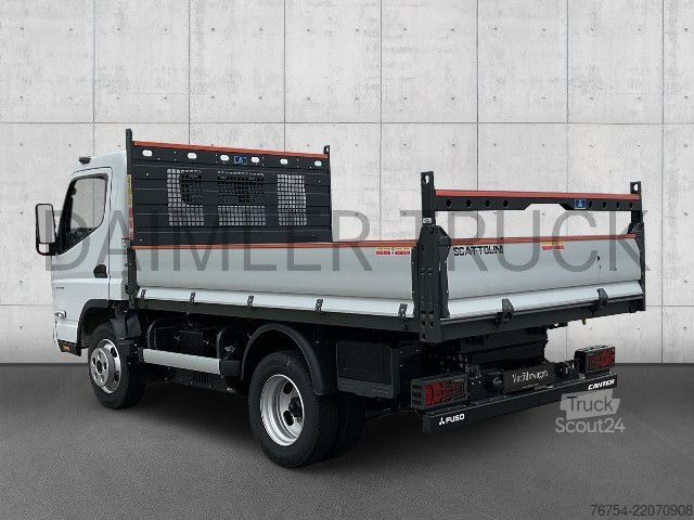 Самосвал-фургон FUSO Mitsubishi eCanter 4S15 S-Bat Kipper Klima AHK