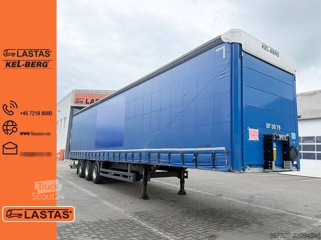 Kayar brandalar Kel-Berg Curtainsider / Planenauflieger