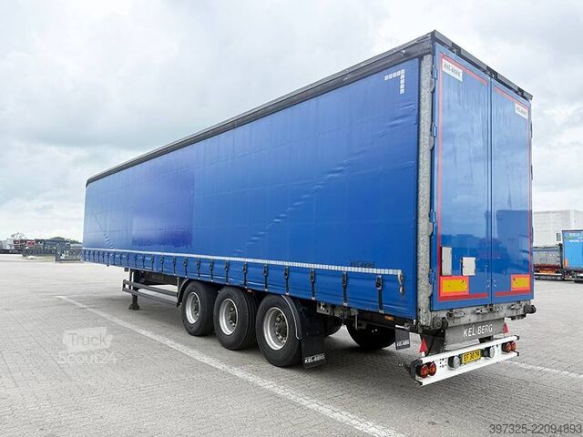 Kayar brandalar Kel-Berg Curtainsider / Planenauflieger