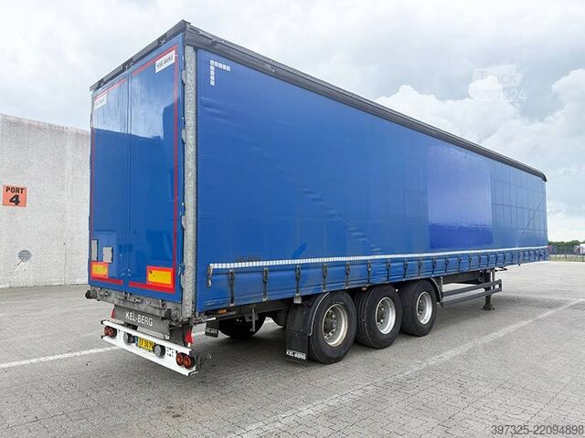 Kayar brandalar Kel-Berg Curtainsider / Planenauflieger
