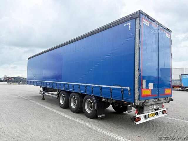 Kayar brandalar Kel-Berg Curtainsider / Planenauflieger
