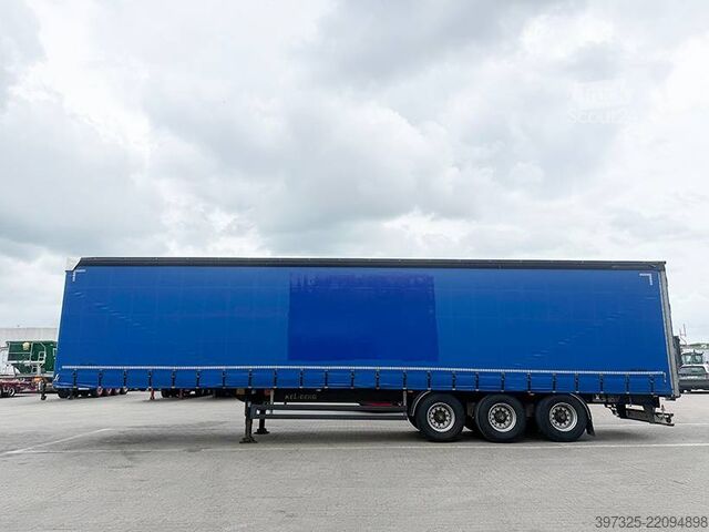 Kayar brandalar Kel-Berg Curtainsider / Planenauflieger