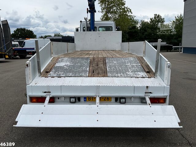 Bestelwagen autodrager Mercedes-Benz Axor 1824 Euro 5 HMF 12 Tonmeter laadkraan Just...