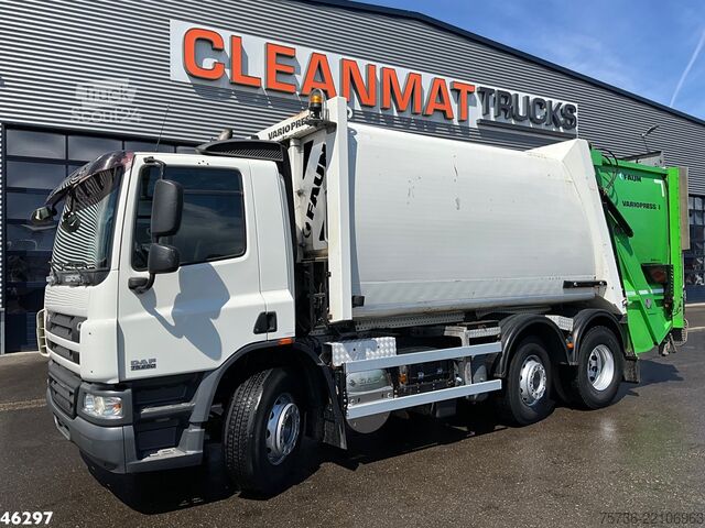 Bil for innsamling av avfall DAF FAG 75 CF 250 Manual Faun 20m³