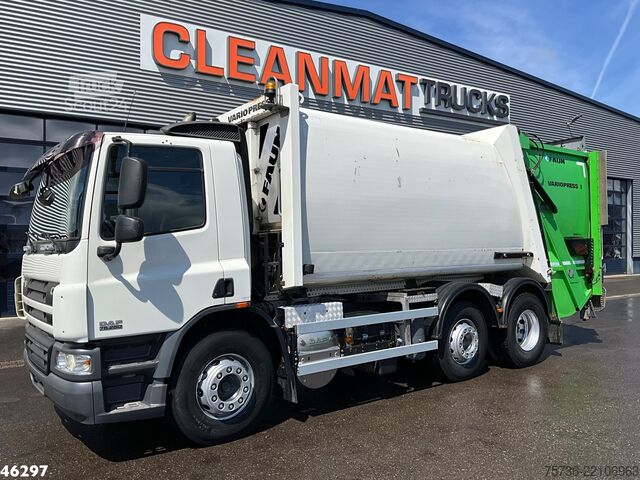 Bil for innsamling av avfall DAF FAG 75 CF 250 Manual Faun 20m³