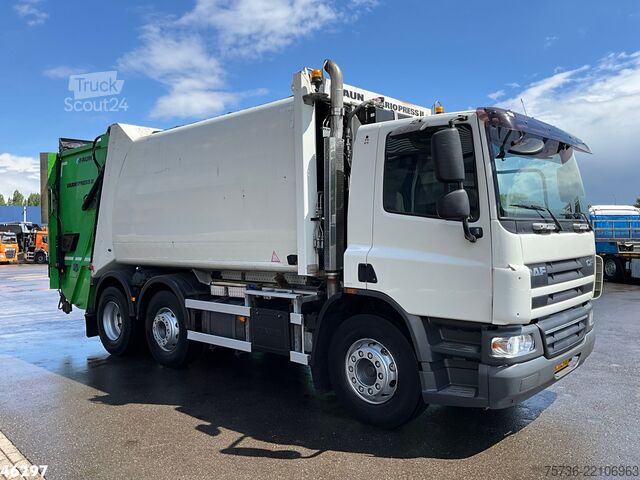 Bil for innsamling av avfall DAF FAG 75 CF 250 Manual Faun 20m³