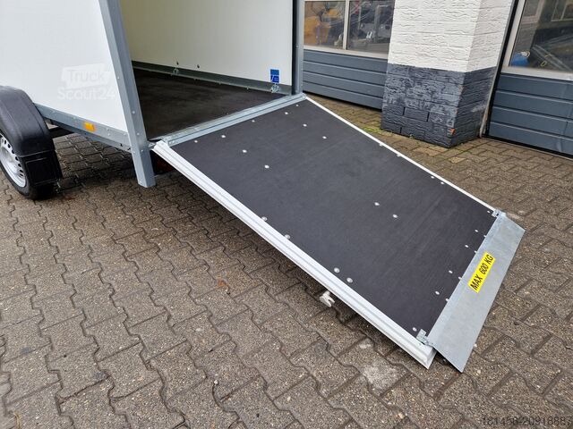 Araba römorku Brenderup Leichter robuster Koffer mit Heckrampe Cargo Dynamic CD260UBR 750kg Neu