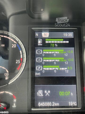 Σύστημα βραχίονα γάντζου Scania R 520 V8 Euro 6 VDL 25 Ton haakarmsysteem