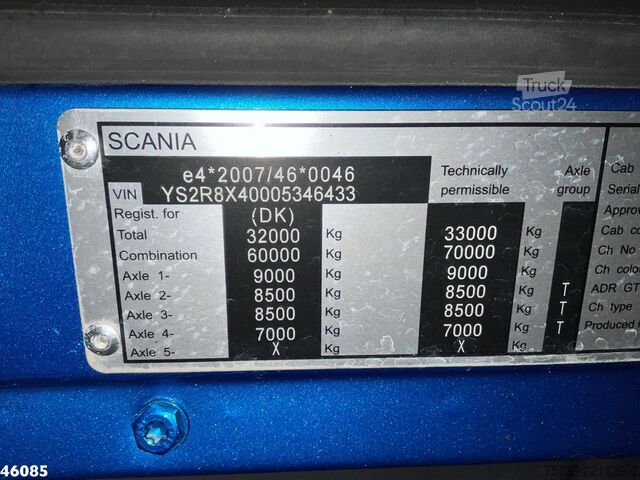 Σύστημα βραχίονα γάντζου Scania R 520 V8 Euro 6 VDL 25 Ton haakarmsysteem