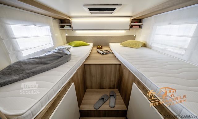 Ημιενσωματωμένο αυτοκινούμενο τροχόσπιτο FORSTER T F745 EF VIBE EDITION Lithium Truma 6E ACC